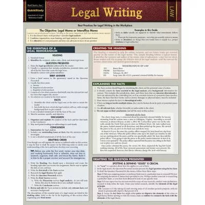 Legal Writing (update &amp; expansion) - New (SKU: 18185513)