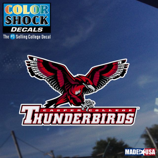 Casper College Thunderbirds Decal