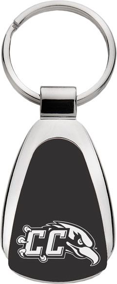 Casper College Teardrop Keychain