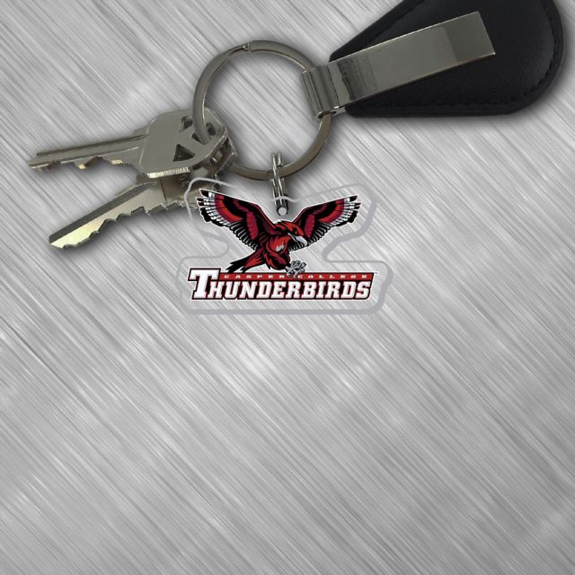 Casper College Thunderbirds Keychain