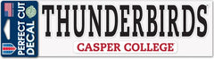 Casper College 3'' x 10'' Perfect Cut Decal