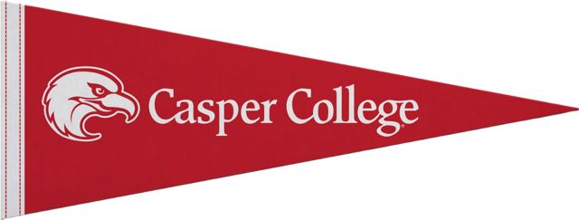 Casper College 9X24 Full Color Pennant