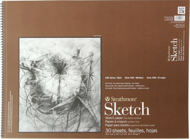 SKTCH 60# 18X24SB TP 30SH(12)