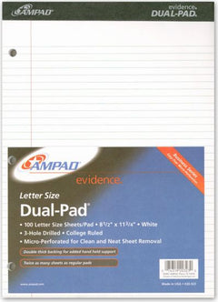 LEGALPAD 100 SHEETS DUAL/WHITE