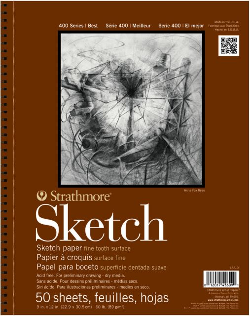 SKTCH 60# 9X12SB SD 50SH(12)