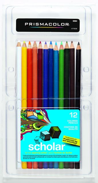 PENCILSET 12CT PRISMA SCHOLAR