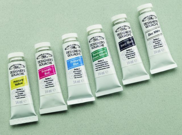Designers Gouache 14ML Alizarin Crimson-1