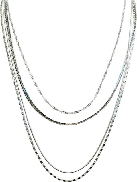 Four Row Layer Necklace
