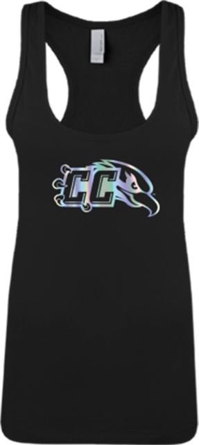 Casper Next Level Womens Racerback Tank  CC with Thunderbird - ONLINE ONLY