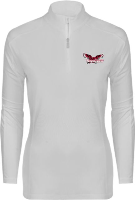 Casper Syntrel Womens Interlock 1/4 Zip Primary Mark - ONLINE ONLY
