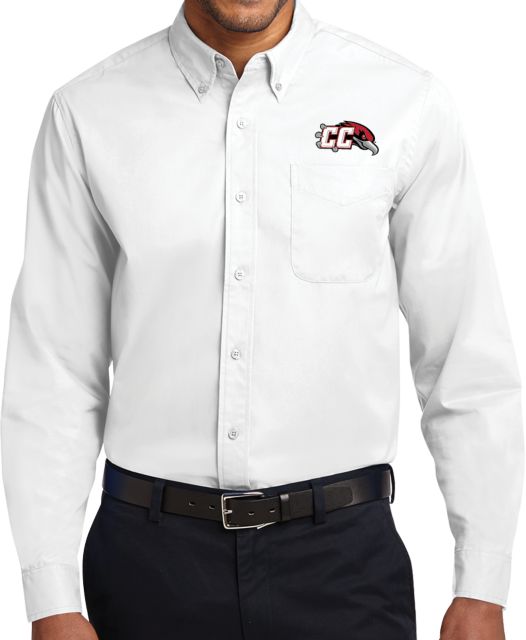 Casper Twill Button Down Long Sleeve CC with Thunderbird - ONLINE ONLY