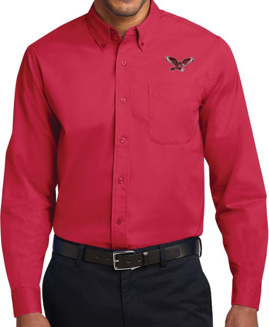 Casper Twill Button Down Long Sleeve Thunderbird - ONLINE ONLY