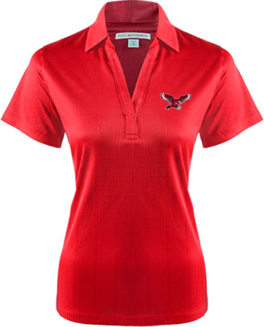 Casper Womens Performance Fine Jacquard Polo Thunderbird - ONLINE ONLY