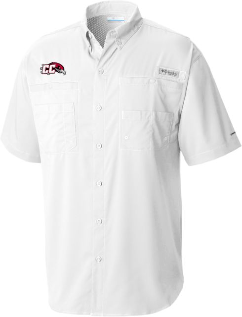 Casper Columbia Tamiami Performance Short Sleeve Shirt CC with Thunderbird - ONLINE ONLY