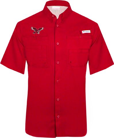 Casper Columbia Tamiami Performance Short Sleeve Shirt Thunderbird - ONLINE ONLY