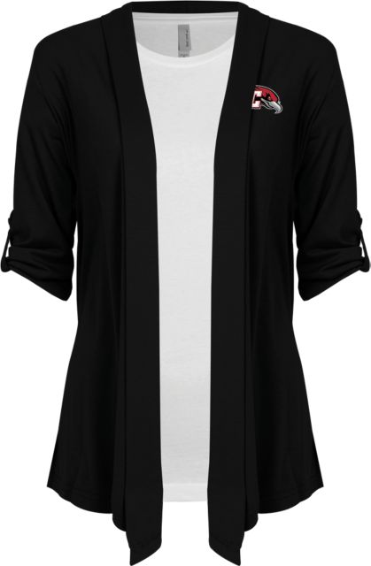 Casper Ladies Drape Front Cardigan CC with Thunderbird - ONLINE ONLY