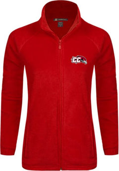 Casper Womens Fleece Full Zip Jacket CC with Thunderbird - ONLINE ONLY