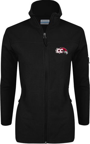 Casper Columbia Ladies Full Zip Fleece Jacket CC with Thunderbird - ONLINE ONLY