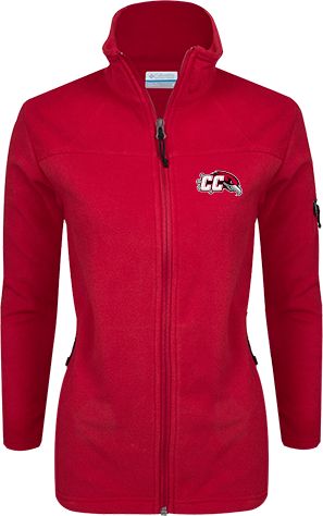 Casper Columbia Ladies Full Zip Fleece Jacket CC with Thunderbird - ONLINE ONLY