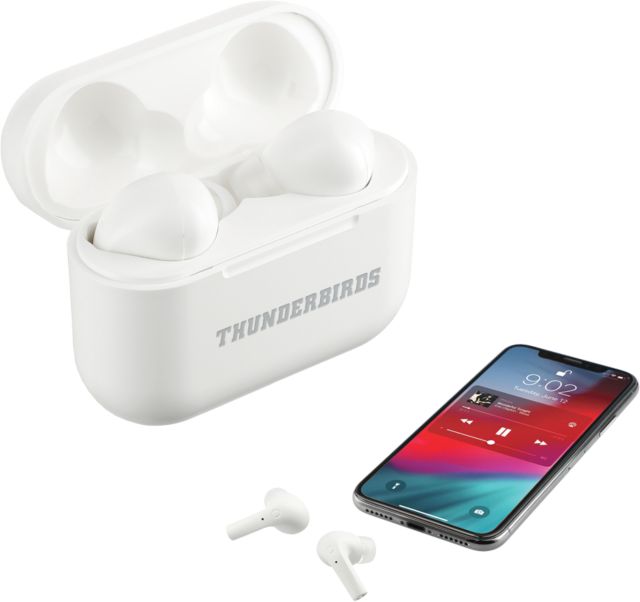 Casper Braavos Pro True Wireless Auto Pair Earbuds Casper College Thunderbirds Engraved - ONLINE ONLY