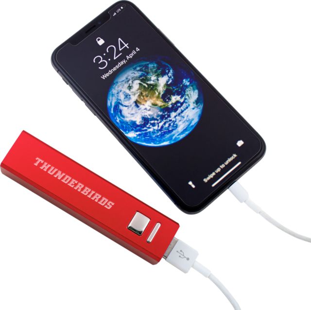 Casper Aluminum Power Bank Casper College Thunderbirds Engraved - ONLINE ONLY