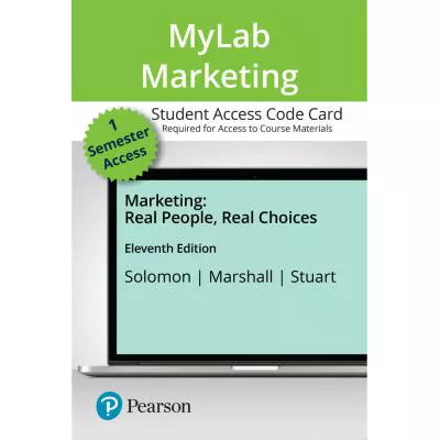 MyLab Marketing with Pearson eText Access Code for Marketing