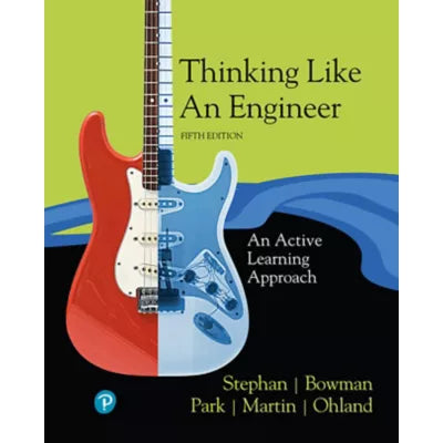 Pearson eText Thinking Like an Engineer -- Instant Access