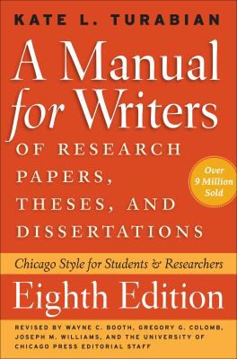 MANUAL FOR WRITERS 8E