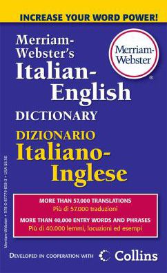 MW ITALIAN ENGLISH DICTIONARY