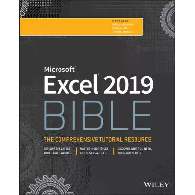 Excel 2019 Bible